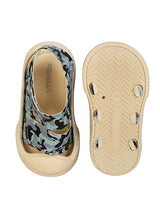 Blue Wrap Toe Camouflage Velcro Sandals For Kids-Unisex (TC-1218-BLU)