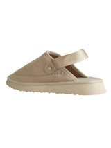 Beige Suede Adjustable Strap And Top Design Velcro Flats For Men (TC-2026-3-BEIG)