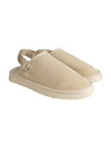 Beige Suede Adjustable Strap And Top Design Velcro Flats For Men (TC-2026-3-BEIG)