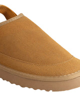 Camel Suede Adjustable Strap And Top Design Velcro Flats For Men (TC-2026-3-CML)