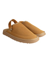Camel Suede Adjustable Strap And Top Design Velcro Flats For Men (TC-2026-3-CML)