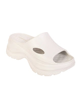 Grey Soft Cushion Thick Sole Stylish Slip-On Sliders (TC-6865-GRY)