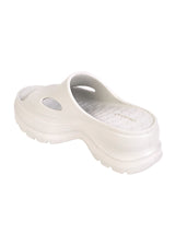 Grey Soft Cushion Thick Sole Stylish Slip-On Sliders (TC-6865-GRY)