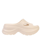 Off White Soft Cushion Thick Sole Stylish Slip-On Sliders (TC-6865-OWHT)