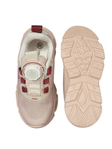 Pink Mesh Paw Print Dial Lock Closure Sneakers For Kids-Unisex (TC-9050-PNK)