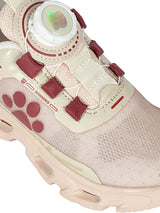 Pink Mesh Paw Print Dial Lock Closure Sneakers For Kids-Unisex (TC-9050-PNK)