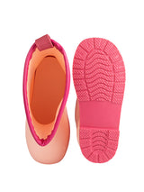 Pink Rubber Bear Applique Detailed Slip-On Rain Boots For Kids-Unisex (TC-97-899-PNK)