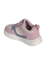 Pink Synthetic Leather Velcro Sneakers For Kids-Unisex (TC-A12-B-PNK)