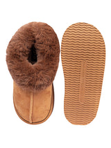 Camel Suede Winter Warm Flatform Boots (TC-AM02-1758-CAM)