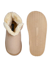 Beige Suede Winter Thick Sole Snow Ankle Boot (TC-AM08-217-BEIG)