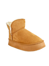Camel Suede Winter Thick Sole Snow Ankle Boot (TC-AM08-217-CAM)