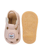 Pink Synthetic Leather LED Light And Chu-Chu Sound Musical Comfort Flat Sandals (TC-B13-PNK)