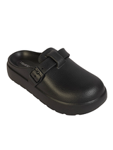 Black EVA Stylish Slip-On Flats (TC-BK002-BLK)