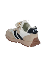 Black Synthetic Leather Lace-Up Sneakers For Kids-Unisex (TC-C228-BLK)