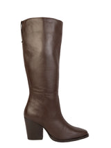 Tan Leather Winter High-End Stylish Long Boots (TC-CARVELLA-TAN)
