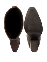 Tan Leather Winter High-End Stylish Long Boots (TC-CARVELLA-TAN)