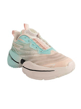 Pink Green Mesh Rotating Button Closure Sneakers For Kids-Unisex (TC-L9768-PNKGRN)
