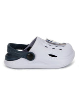 Navy Blue Stylish Slip-On Clogs For Kids-Unisex (TC-LCLOG2-NVYBLU)