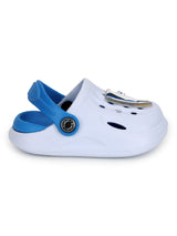 Sky Blue Stylish Slip-On Clogs For Kids-Unisex (TC-LCLOG2-SKYBLU)