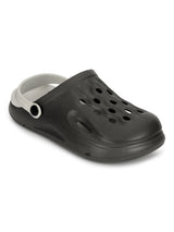 Grey Stylish Slip-On Clogs For Kids-Unisex (TC-LCLOG3-GRY)