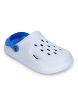 Sky Blue Stylish Slip-On Clogs For Kids-Unisex (TC-LCLOG3-SKYBLU)
