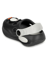 Grey Stylish Slip-On Clogs For Kids-Unisex (TC-LCLOG4-GRY)