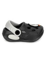 Grey Stylish Slip-On Clogs For Kids-Unisex (TC-LCLOG4-GRY)