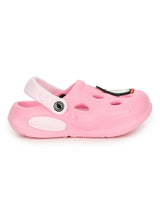 Pink Stylish Slip-On Clogs For Kids-Unisex (TC-LCLOG4-PNK)