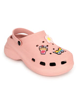 Pink Stylish Slip-On Clogs For Women (TC-LCLOG5-PNK)
