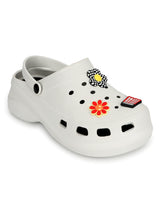 White Stylish Slip-On Clogs For Women (TC-LCLOG5-WHT)
