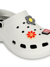 White Stylish Slip-On Clogs For Women (TC-LCLOG5-WHT)