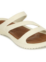 Cream Stylish Slip-On Flats For Women (TC-LFLAT1-CRM)