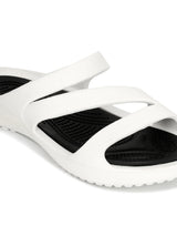 White Stylish Slip-On Flats For Women (TC-LFLAT1-WHT)