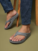 Grey Stylish Slip-On Flats For Men (TC-LFLATM-GRY)