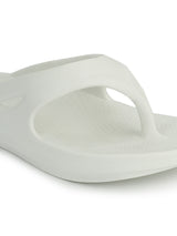 White Stylish Slip-On Flats For Men (TC-LFLATM-WHT)