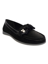 Black Synthetic Leather Stylish Loafers (TC-MD-2403-BLK)