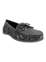 Black Canvas Stylish Loafers (TC-MD-2405-BLK)