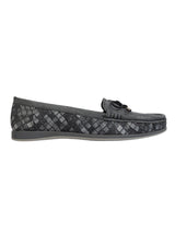 Black Canvas Stylish Loafers (TC-MD-2405-BLK)