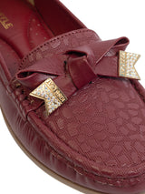 Burgundy Synthetic Leather Stylish Loafers (TC-MD-2406-BUR)