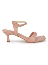 Nude PU Buckle Stiletto Heels (TC-NK-013-NUD)
