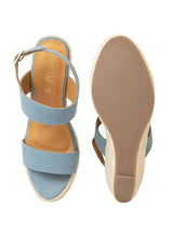 Denim Blue Canvas Jute Heel Wedges (TC-OS-0316-DEN)