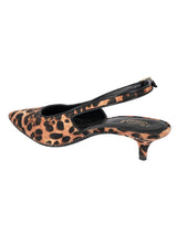 Brown Hairy Leopard Backstrap Pointed Toe Kitten Pumps (TC-OS-0317-BROLEO)