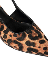 Brown Hairy Leopard Backstrap Pointed Toe Kitten Pumps (TC-OS-0317-BROLEO)
