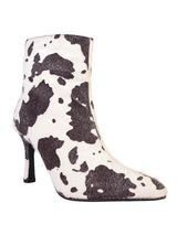 Brown Hairy Leopard Pointed Toe Stiletto Heel Ankle Boot (TC-OS-0319-BROLEO)