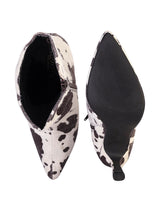Brown Hairy Leopard Pointed Toe Stiletto Heel Ankle Boot (TC-OS-0319-BROLEO)