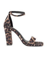 Black Leopard Synthetic Leather Buckle Block Heel Sandals (TC-RAH29-BLKLEO)