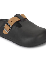 Black PU Slip-On Flats (TC-RS016-BLK)