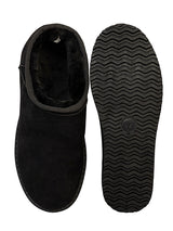 Black Suede Winter Stylish Ankle Boots (TC-RS2530-BLK)