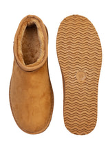 Camel Suede Winter Stylish Ankle Boots (TC-RS2530-CAM)