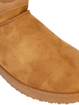 Camel Suede Winter Stylish Ankle Boots (TC-RS2530-CAM)
